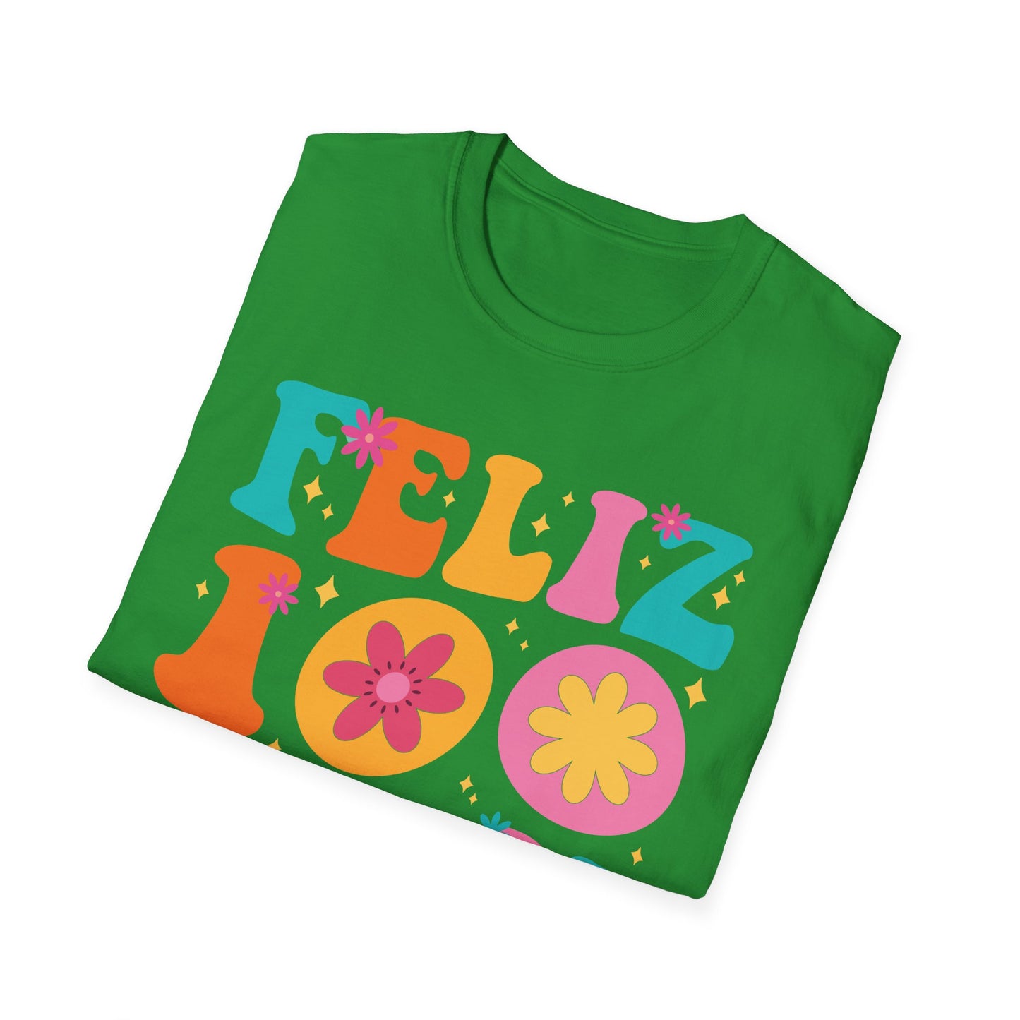 Funny Feliz 100 Diaz De Escuela 100th Day School Spanish Teacher T-Shirt For Men Women Kids