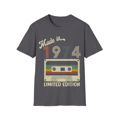 Made In 1964 Limited Edition Funny Cassette Tape Vintage T-Shirt For Men Women