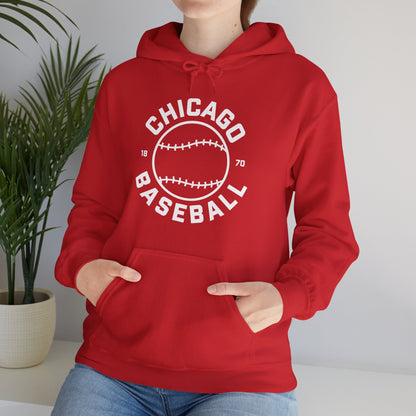 Chicago Baseball Gameday Fan Gear Sports Baseballer Hoodie For Men Women Hoodie