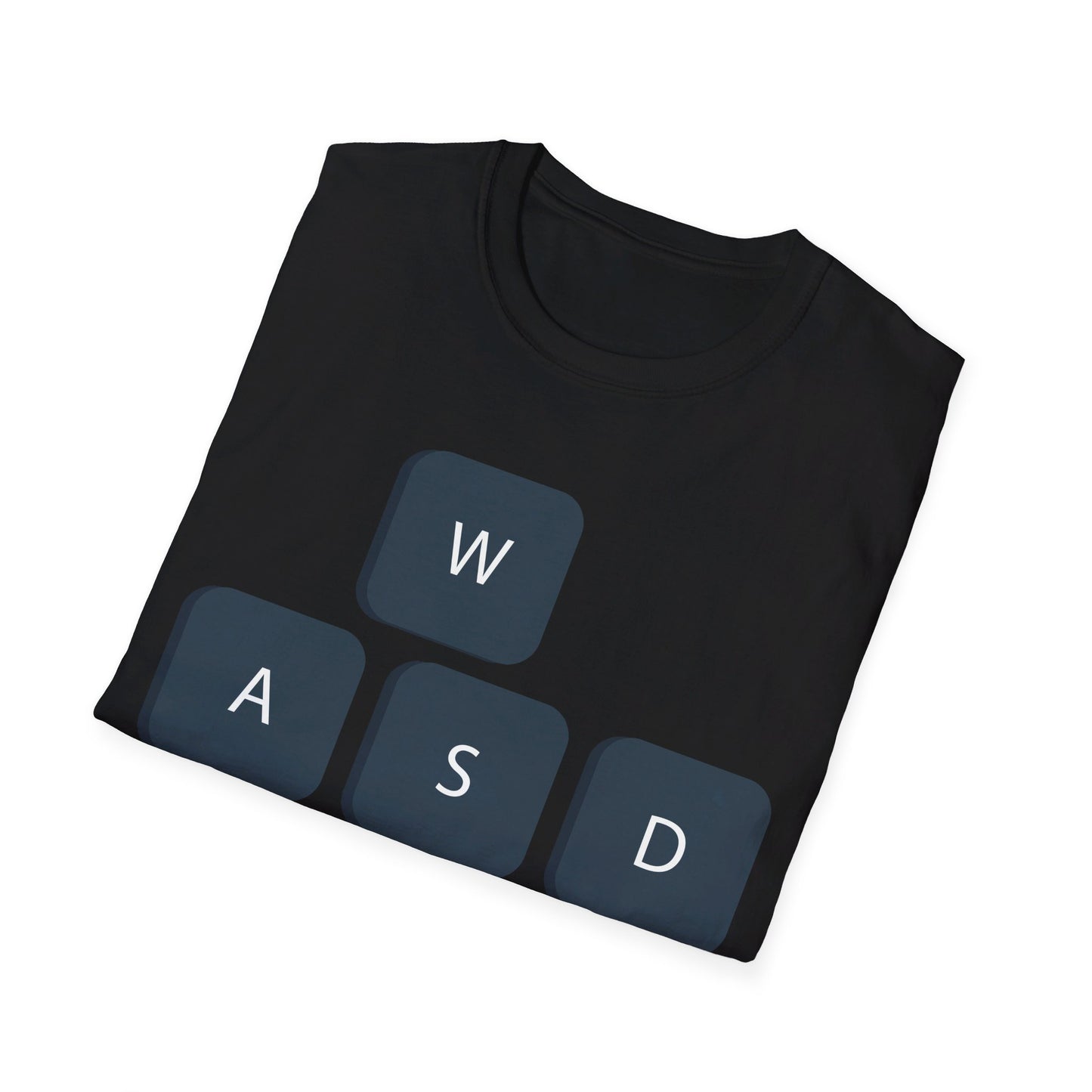 WASD It's What Moves Me Funny Computer Video Games Gamer PC Gaming T-Shirt