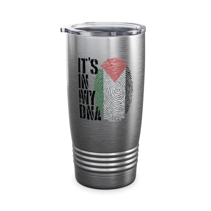 It's In My DNA Palestinian Tumbler Arabic Gifts Palestine Flag Tumbler For Men Women Tumbler