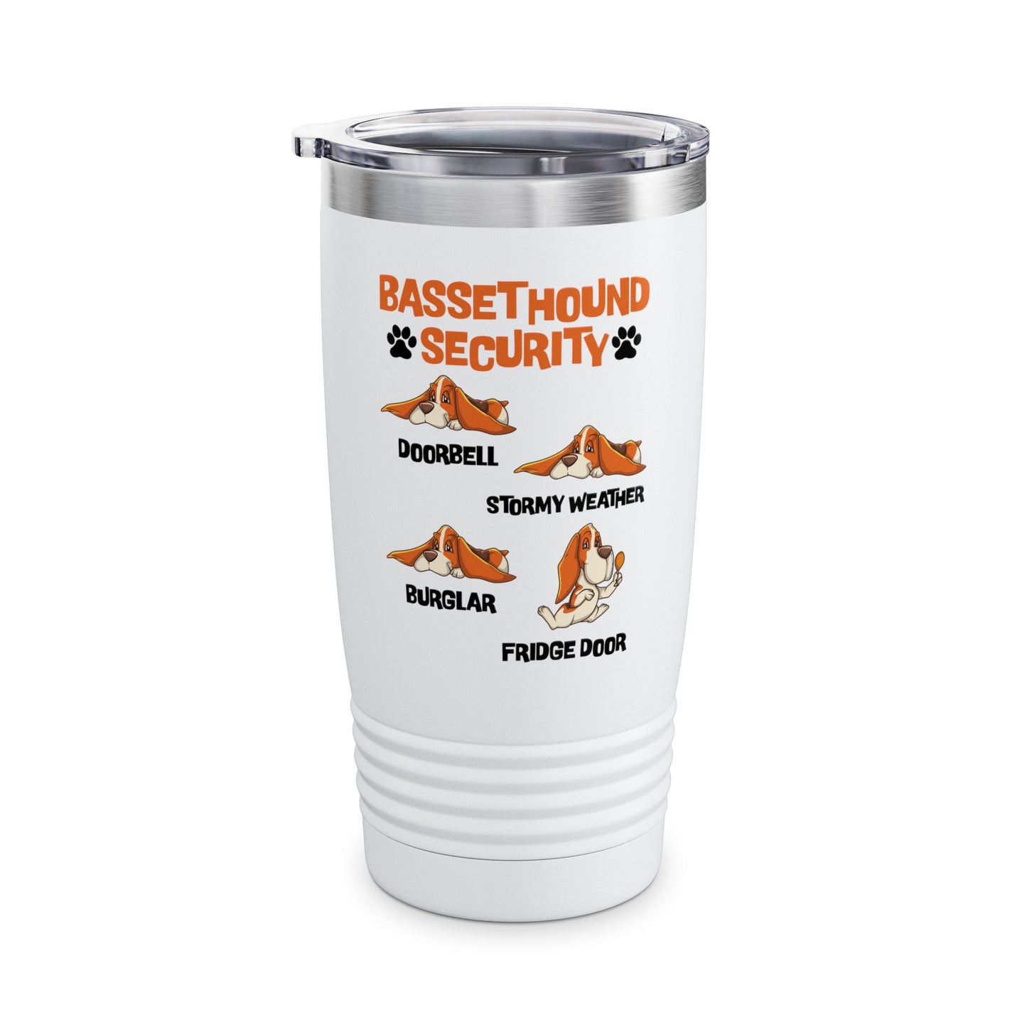 Basset Hound Security Cute Animal Funny Dog Pet Lover Puppy Tumbler For Men Women Tumbler