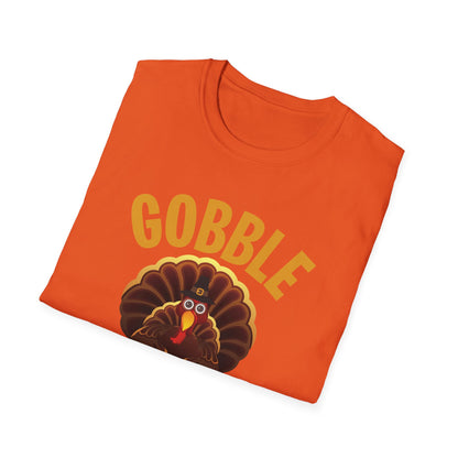 Thanksgiving Gobble Till You Wobble Turkey Family Dinner T-Shirt Men Women