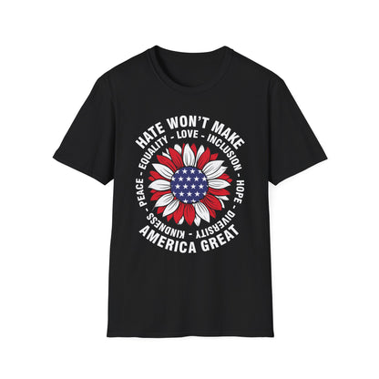 Anti Trumpp 47 President Hate Won't Make America Great T-Shirt For Men Women
