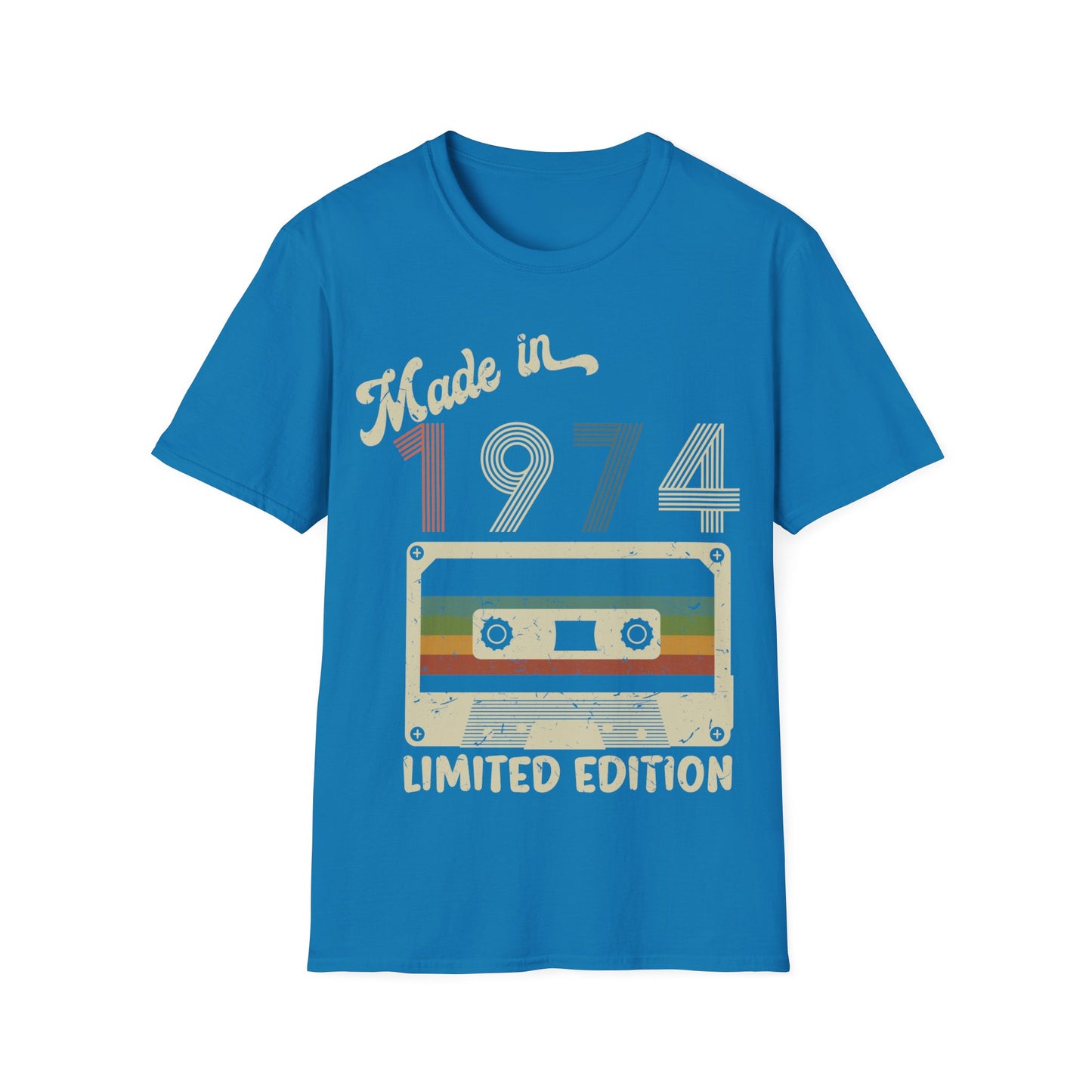 Made In 1964 Limited Edition Funny Cassette Tape Vintage T-Shirt For Men Women