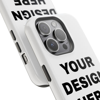 Custom Text Personalized Your Design on MagSafe Tough Cases