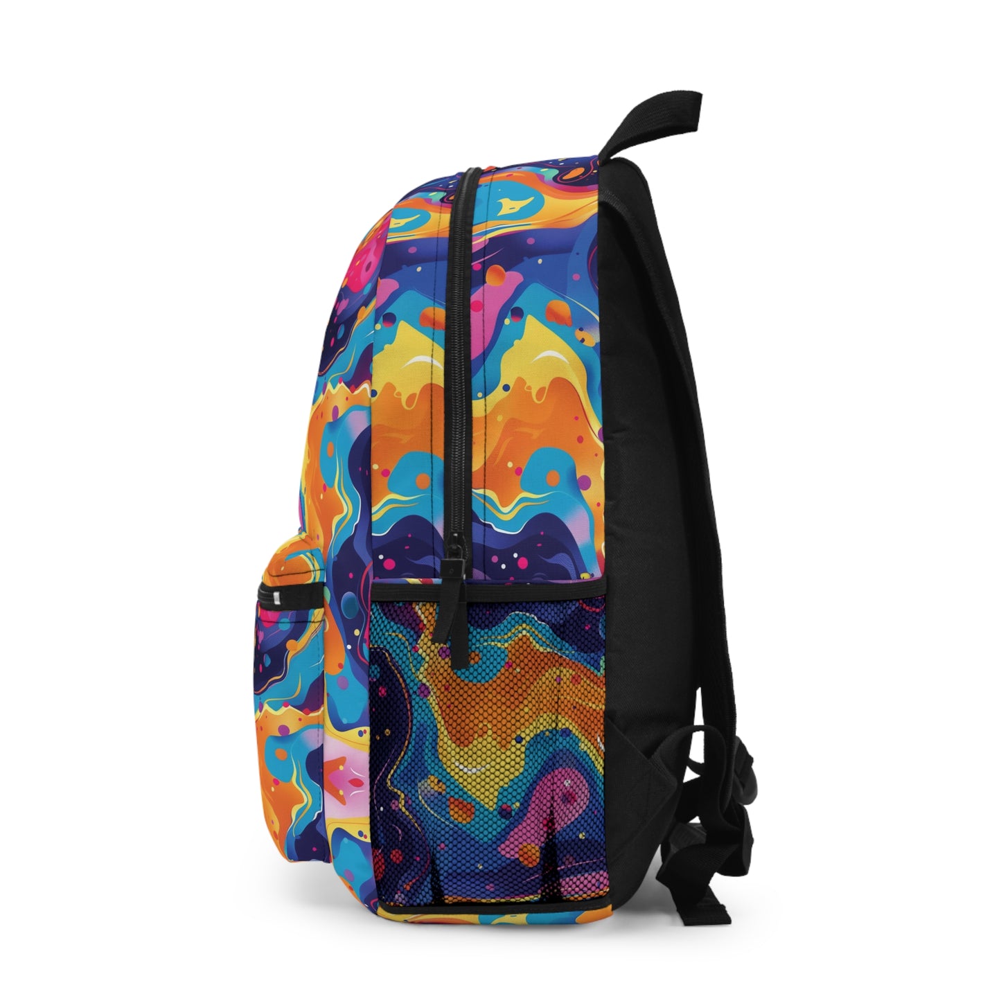 Galactic Explosion Pattern Backpacks For Men Women Kids School Travel, Capacity School Backpacks