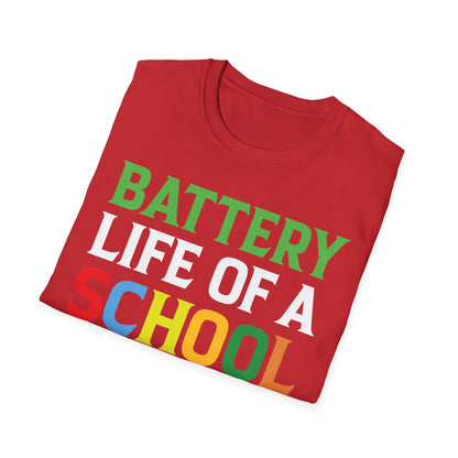 Battery Life Of A School Lunch Lady Great T-Shirt