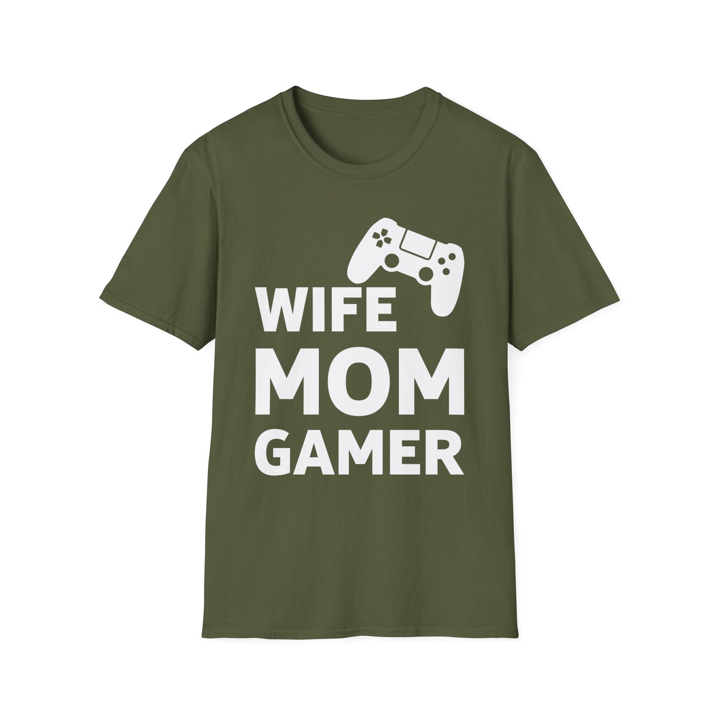 Wife Mom Gamer Gift for Gaming Women T-Shirt