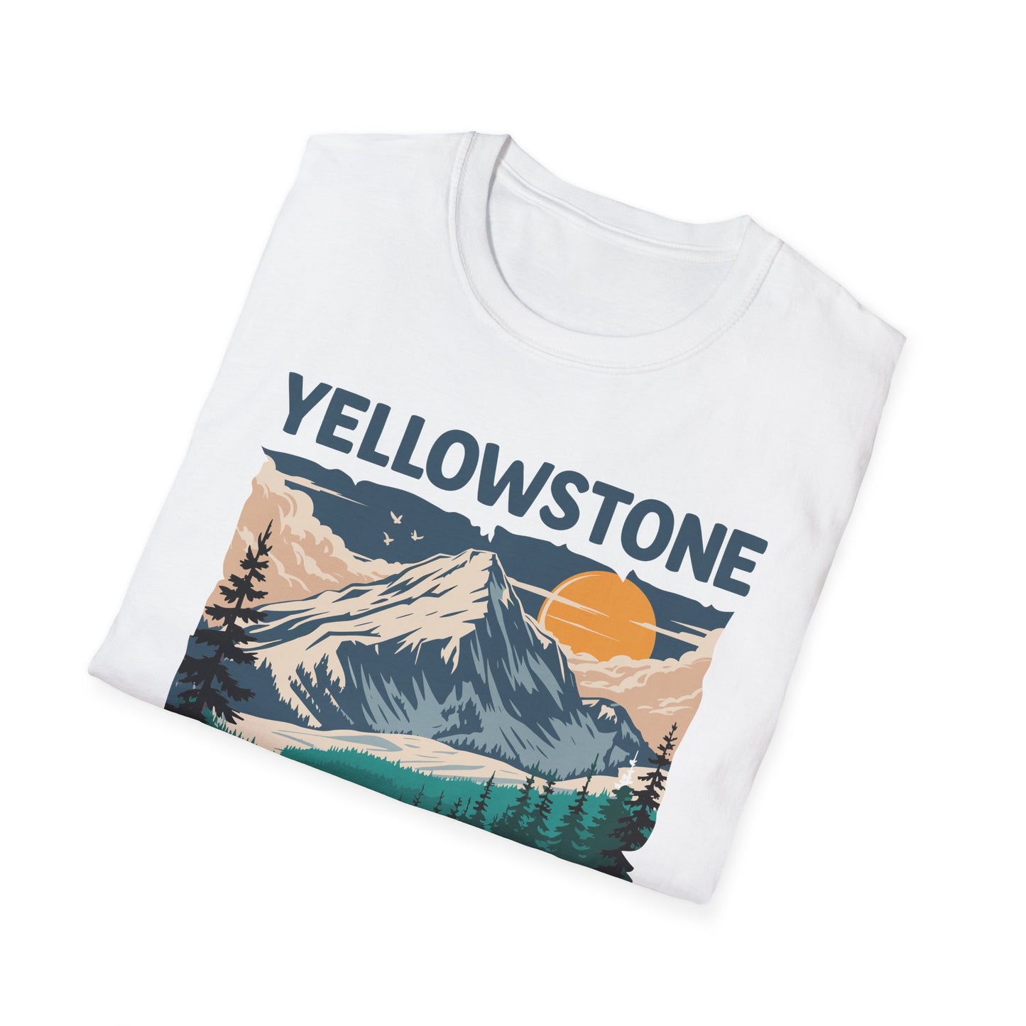 Yellowstone Road Trip 2026 Family National Park Outdoor T-Shirt For Men Women