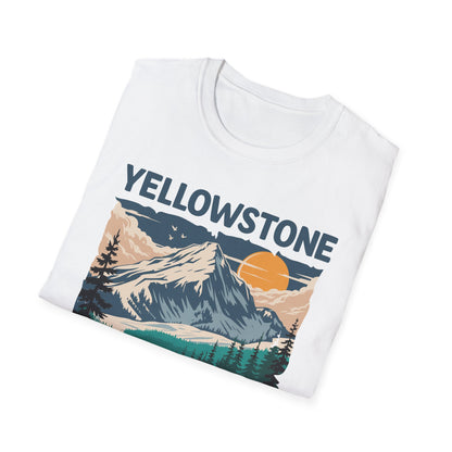Yellowstone Road Trip 2026 Family National Park Outdoor T-Shirt For Men Women
