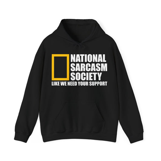 Funny National Sarcasm Society Sarcastic  Hoodie Men Women