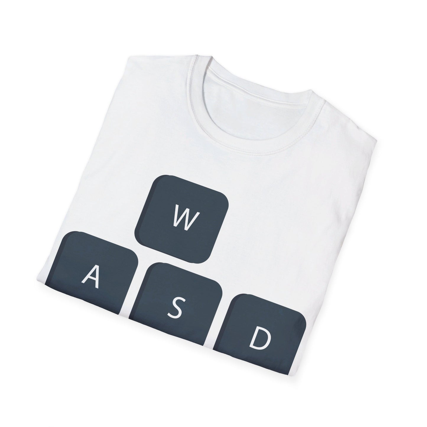 WASD It's What Moves Me Funny Computer Video Games Gamer PC Gaming T-Shirt