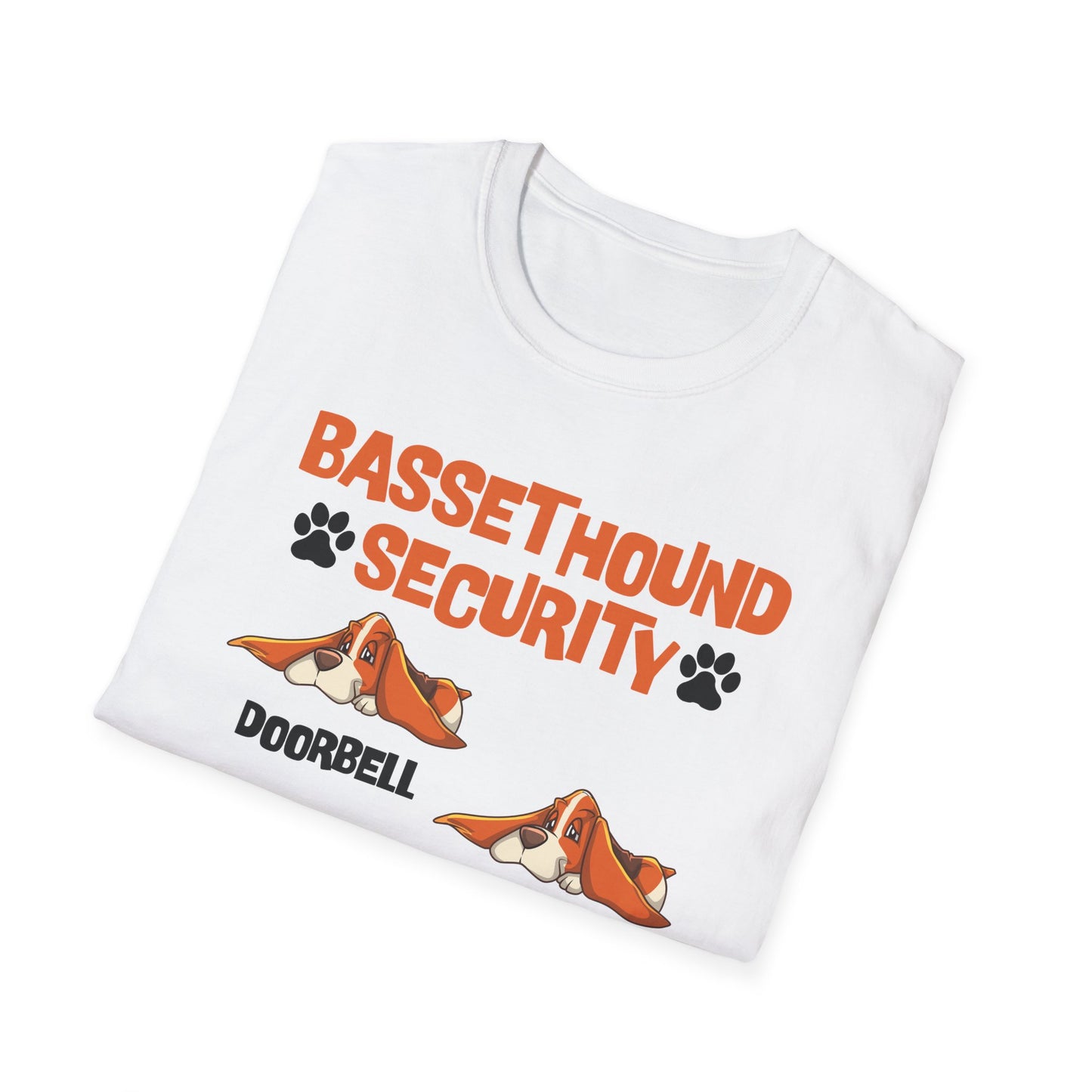 Basset Hound Security Cute Animal Funny Dog Pet Lover Puppy T-Shirt For Men Women T-Shirt