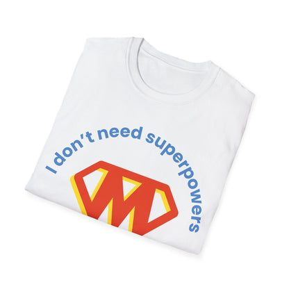 I Don't Need Superpowers I Am A Mom Mothers Day T-shirt