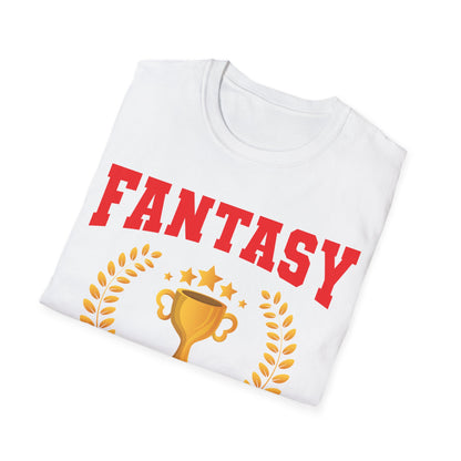 Funny Fantasy Football League Champion Footballer T-Shirt Men Women