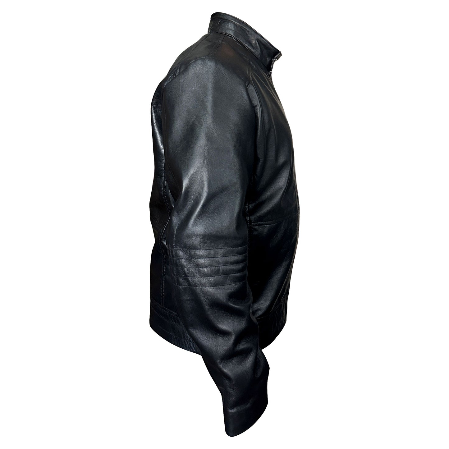 Mens Casual Leather Jacket Men Spring Autumn Coat Motorcycle Biker Slim Fit Outwear Genuine Leather Jackets