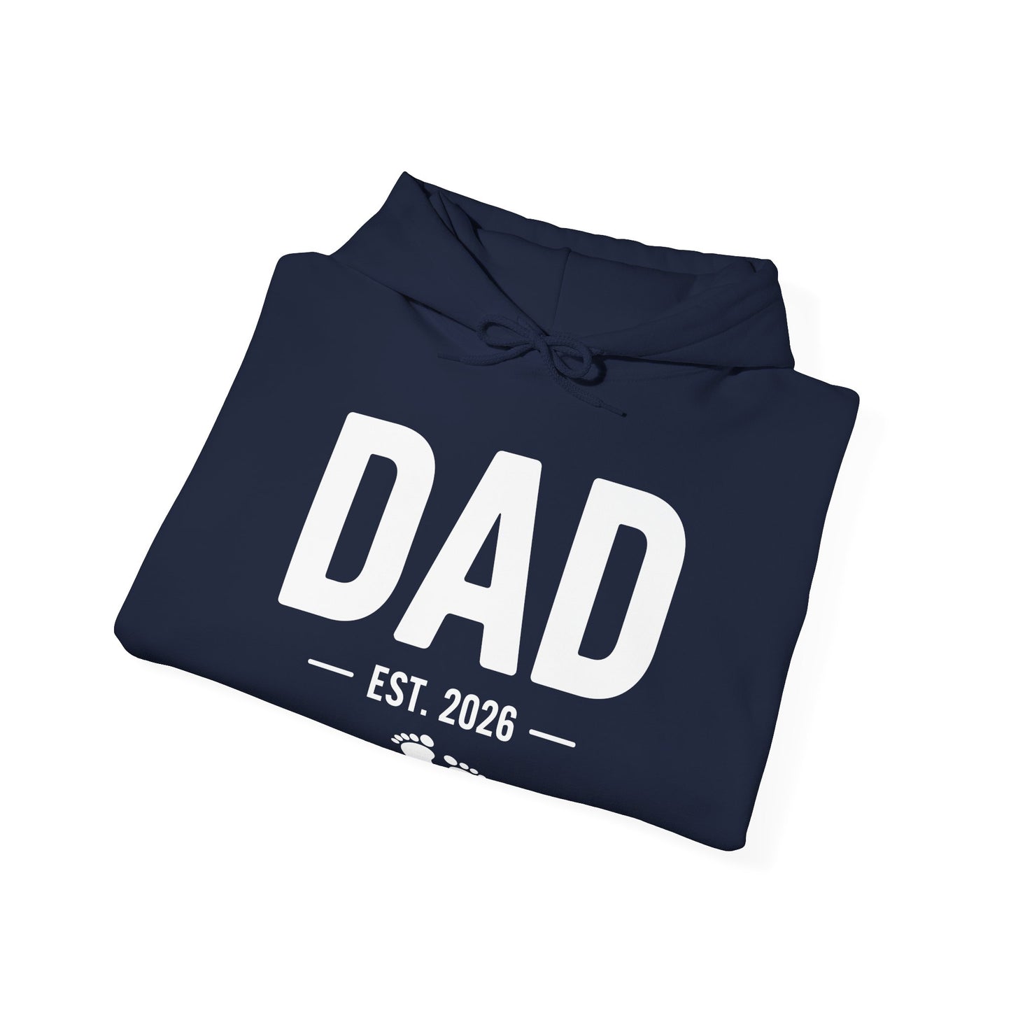 Funny Dad Est 2026 To Be Gifts First Time Dad New Daddy Hoodie For Men Women