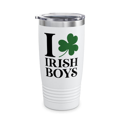 Funny I Love Irish Boys Shamrock St Patricks Day Tumbler For Men Women Tumbler