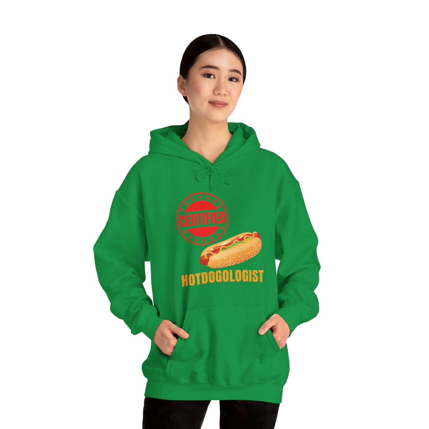 Certified Hotdogologist Hotdog Cool Sausage Hot Dog Lover Hoodie For Men Women Hoodie