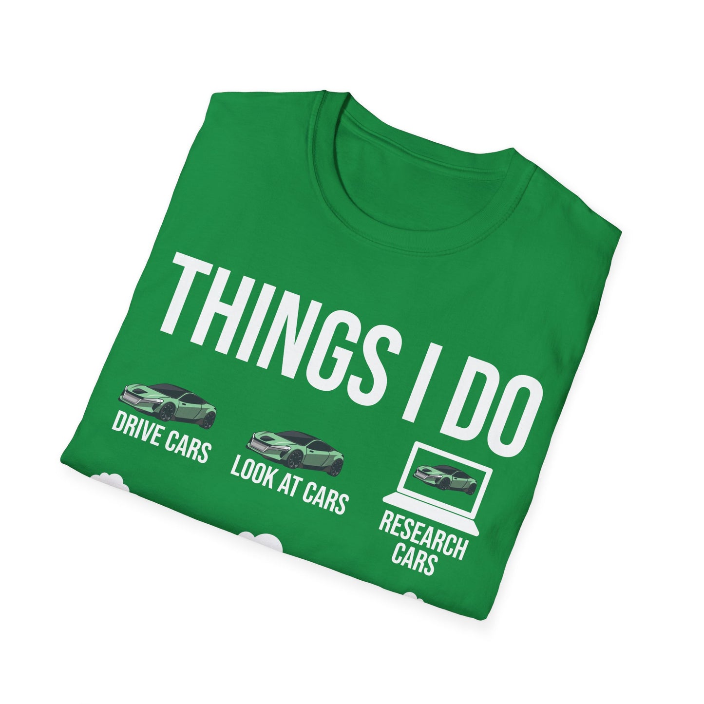 Things I Do In My Spare Time Funny Car Enthusiast Car Lover T-Shirt Men Women