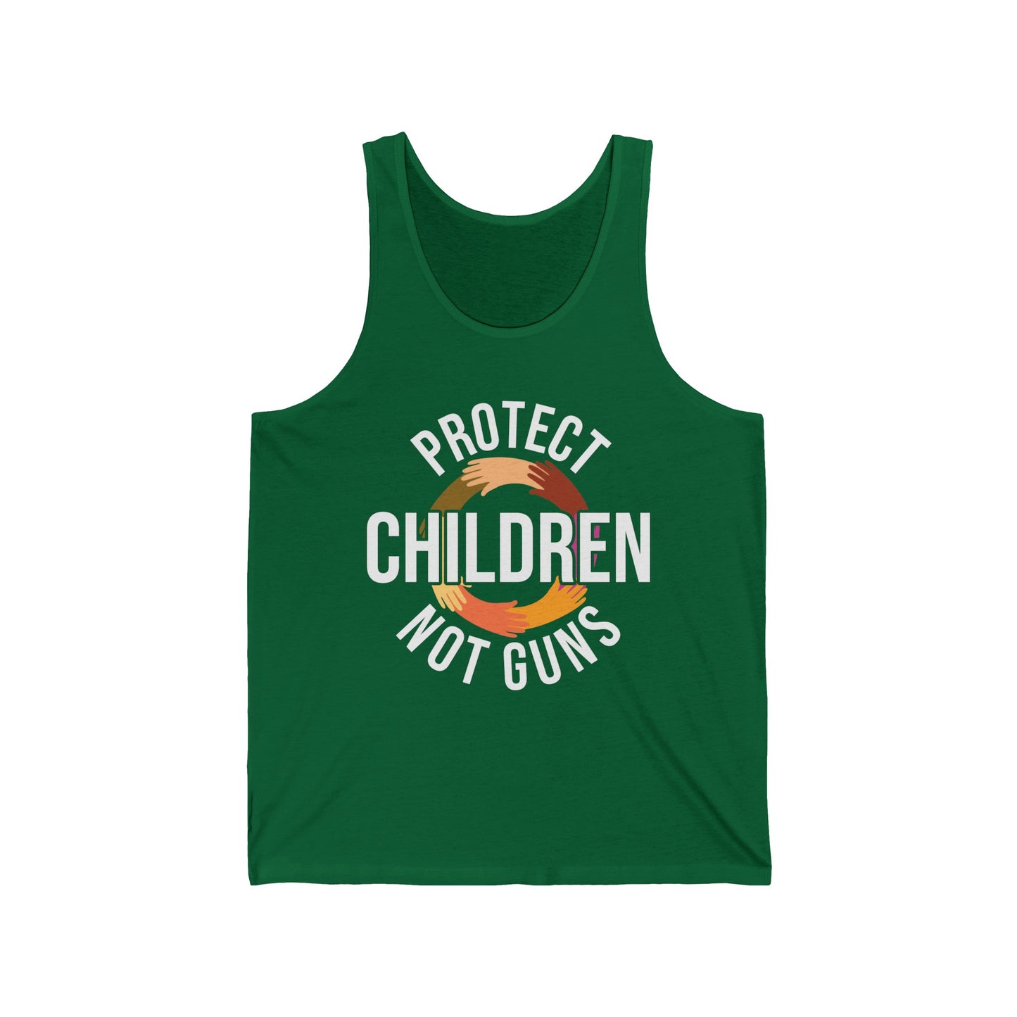 Protect Children Not Guns Wear Orange Day Tank Tops For Men Women