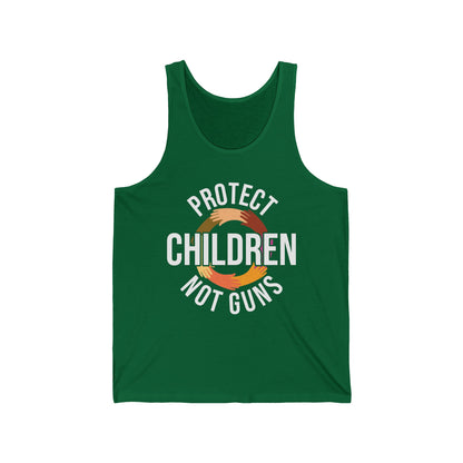 Protect Children Not Guns Wear Orange Day Tank Tops For Men Women