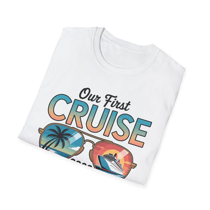 Our First Cruise 2026 Together Cute Matching Couples Cruise T-Shirt For Men Women