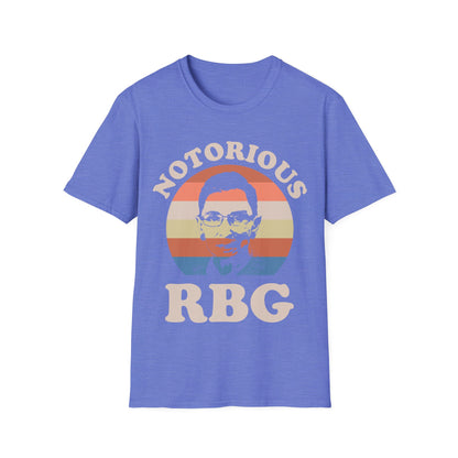 Funny Notorious R.B.G. Vintage Progressive Liberal Ruth Bader Ginsburg Tshirt