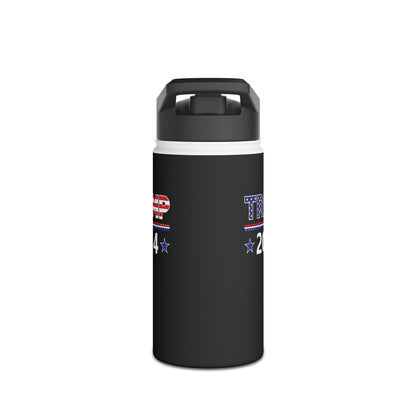 Pro Trump 2024 President 45 Water Bottle For Men Women