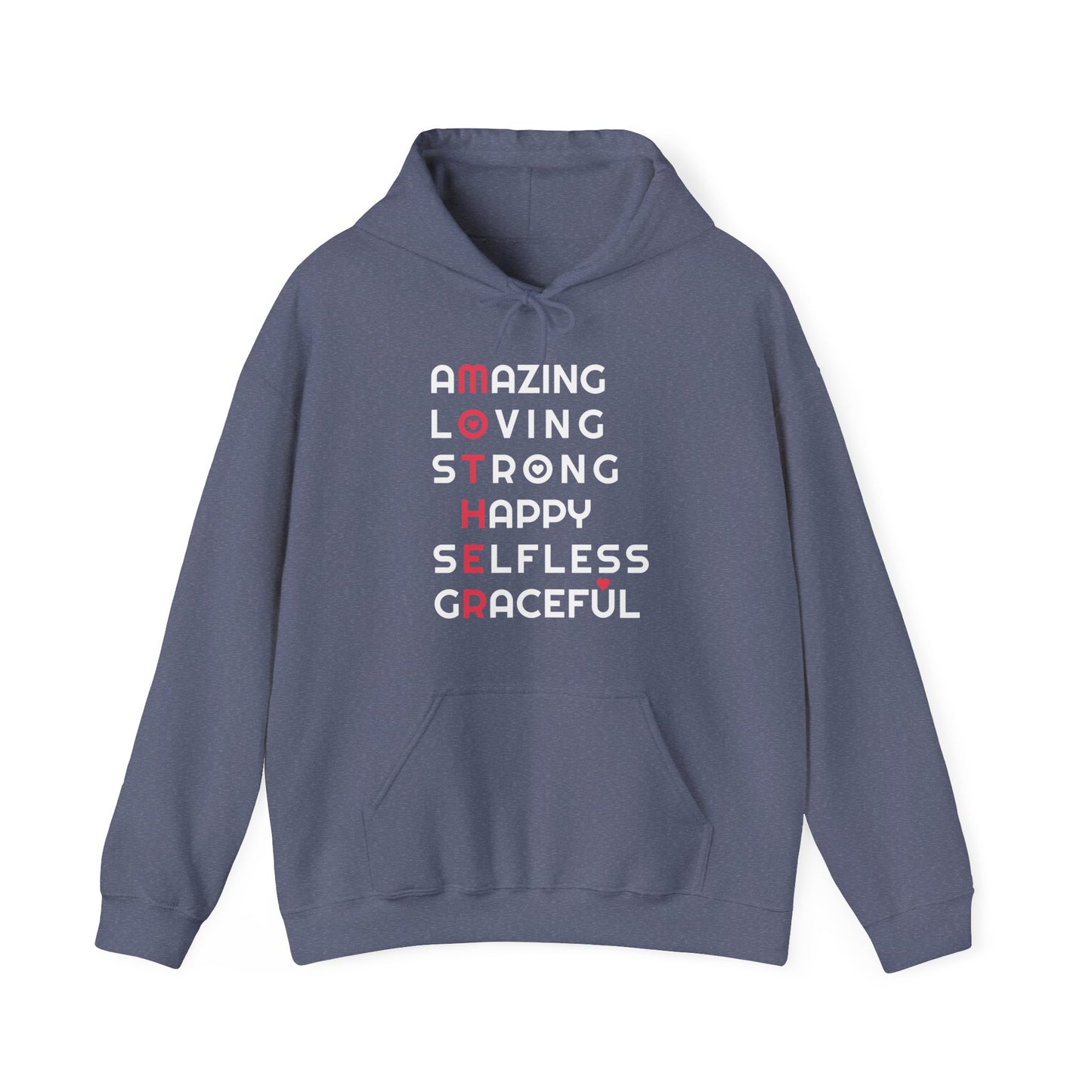 Mother Amazing Loving Strong Happy Selfless Graceful Mothers Day Mom Hoodie