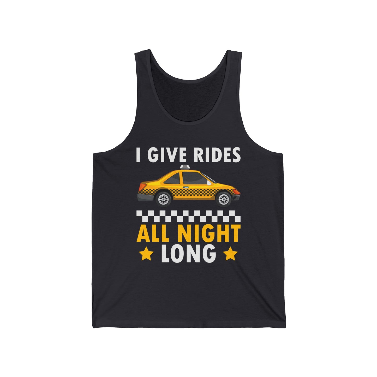 Funny Taxi Driver Driving Cab Taxicab Cabdriver Chauffeur Cabbie Tank Top For Men Women Tank Top