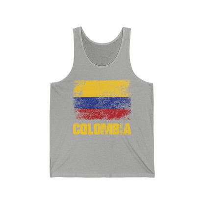 Colombia Columbian Flag Outfit Tank Top For Men Women Tank Top