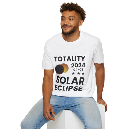 Totality Solar Eclipse 2024 America Retro Total Eclipse T-Shirt For Men Women T-Shirt