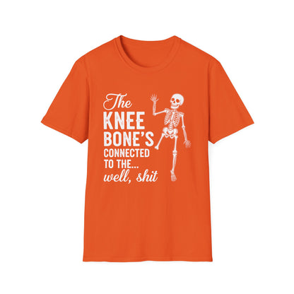 The Knee Bone's Connected to The Well, Shit Amputee Gifts T-Shirt