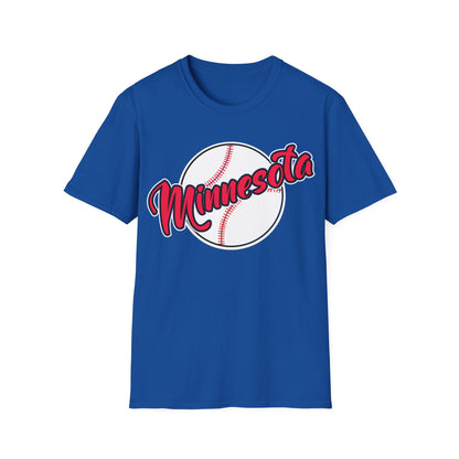 Minnesota Tee Vintage Baseball Throwback Retro T-Shirt For Men Women T-Shirt