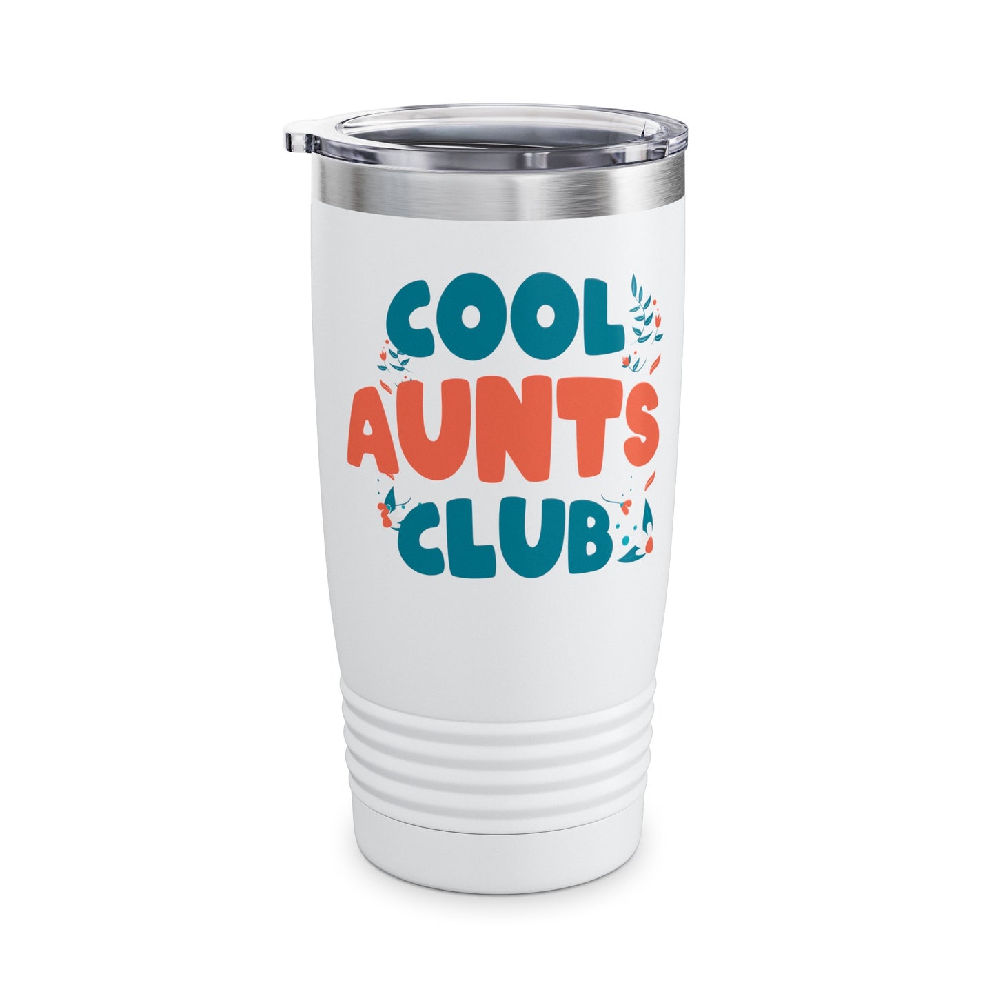 Cool Aunts Club Groovy Retro Smile Aunt Auntie Funny Mother's Day Tumbler