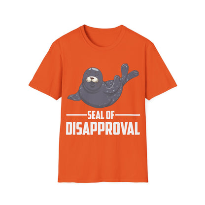 Funny Seal of Disapproval Seal Lover T-Shirt For Men Women