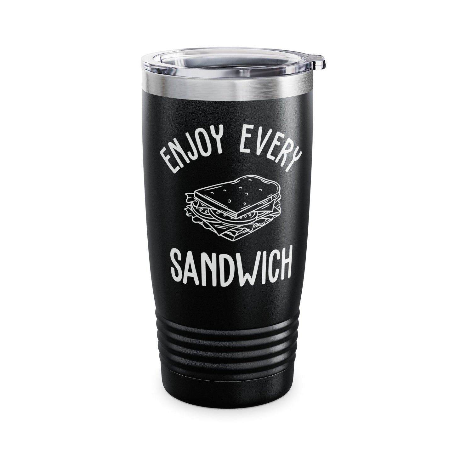 Enjoy Every Sandwich Tumbler For Women Men Food Cute Foodie Tumbler