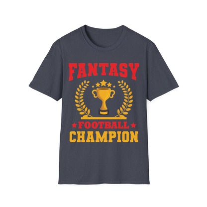 Funny Fantasy Football League Champion Footballer T-Shirt Men Women