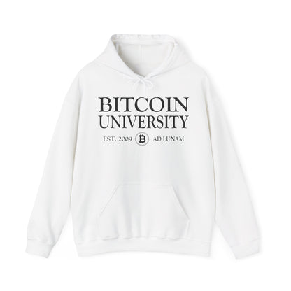 Bitcoin University To The Moon, Funny Vintage Distressed BTC Hoodie For Men Women Hoodie