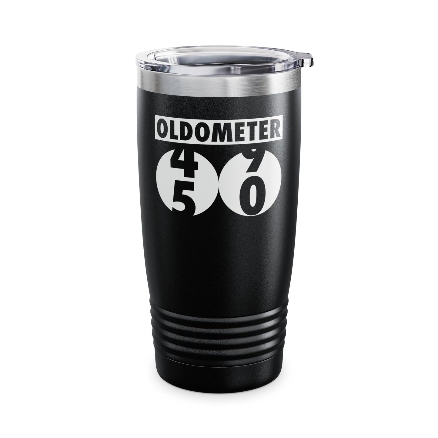 Funny Oldometer Odometer 50th Birthday Gift 50 yrs Old Joke Tumbler For Men Women Tumbler