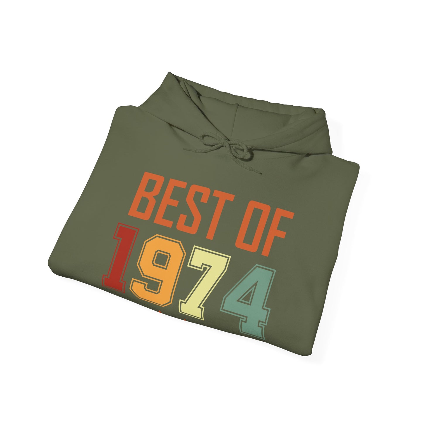 Funny Vintage Best of 1974 50 Year Old Gift 50th Birthday Hoodie For Men Women Hoodie