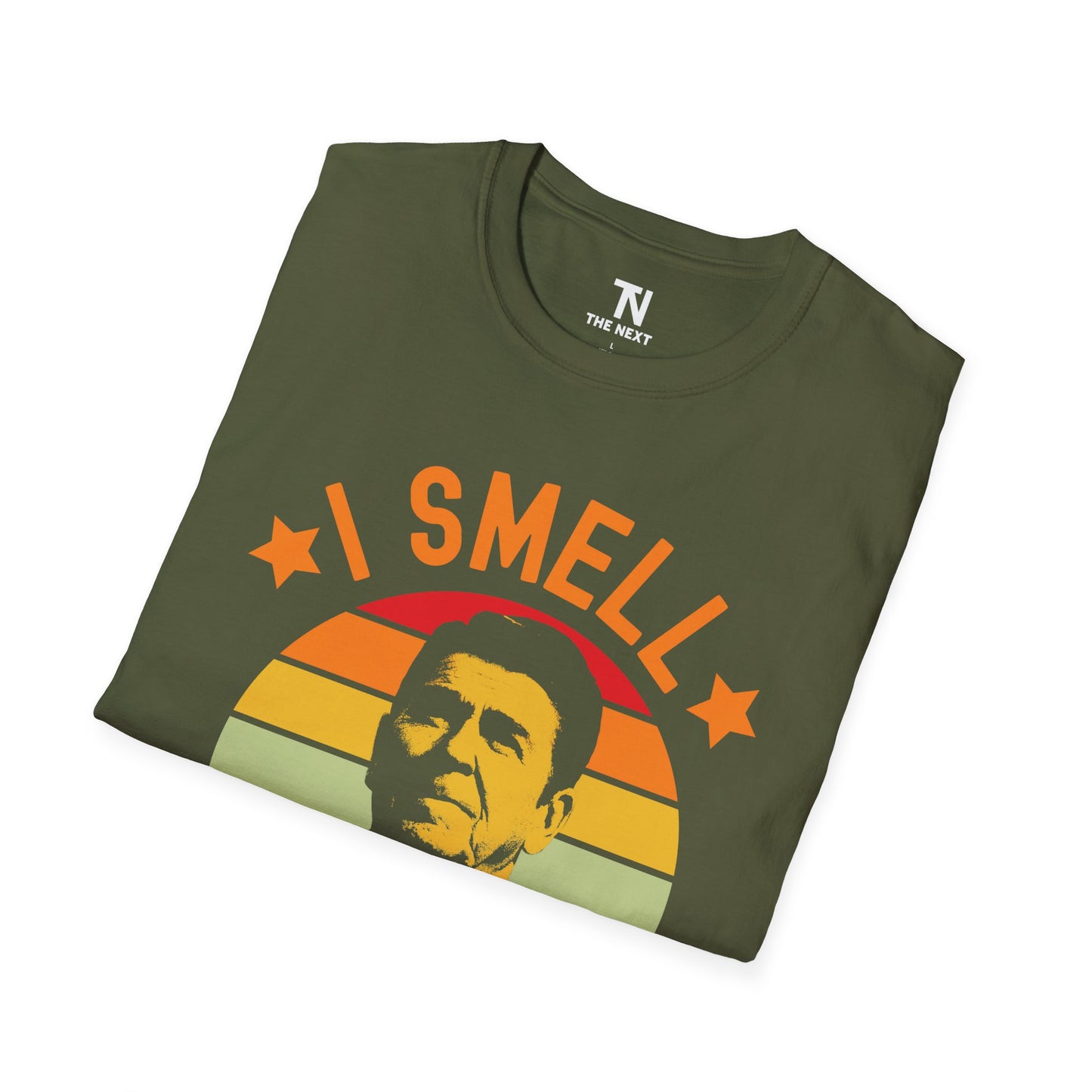 Funny Ronald Reagan I Smell Commies Political Humor Reagan President T-Shirt