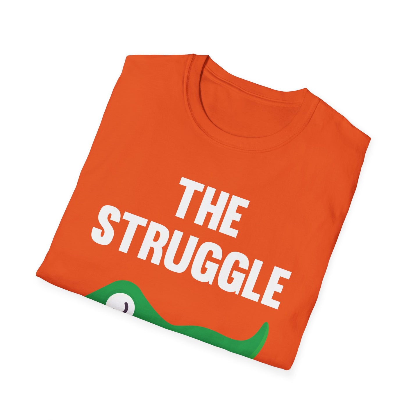 Funny The Struggle is Real T-Rex Dinosaur Sarcastic Sarcasm Tee T-Shirt Men Women