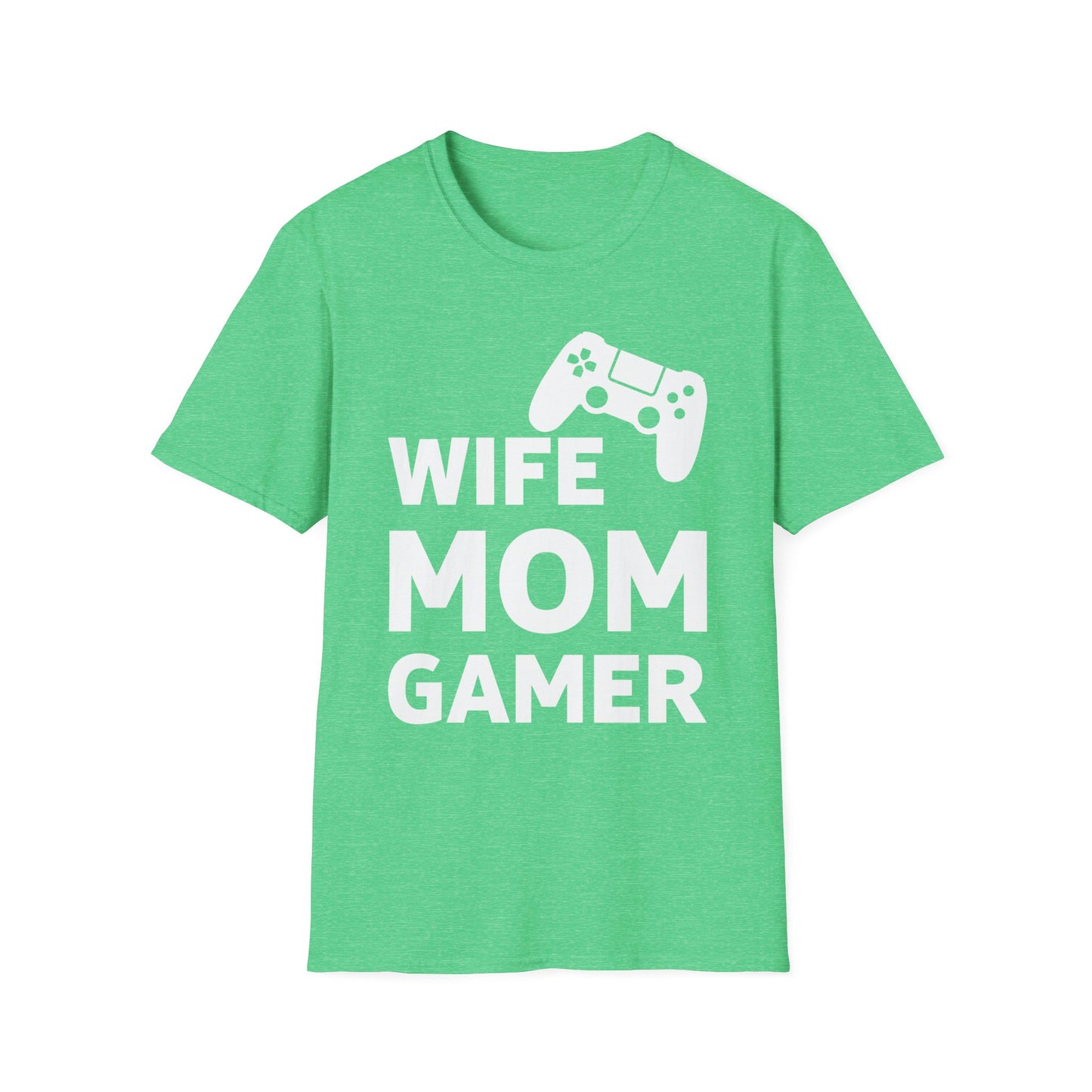 Wife Mom Gamer Gift for Gaming Women T-Shirt