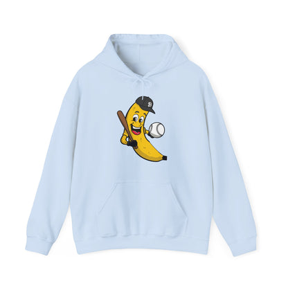 Funny Banana Playing Baseball Fruit Lover Baseball Player Hoodie For Men Women Hoodie