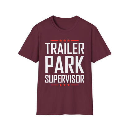 Trailer Park Supervisor Hillbilly Party Funny Trailer T-Shirt For Women