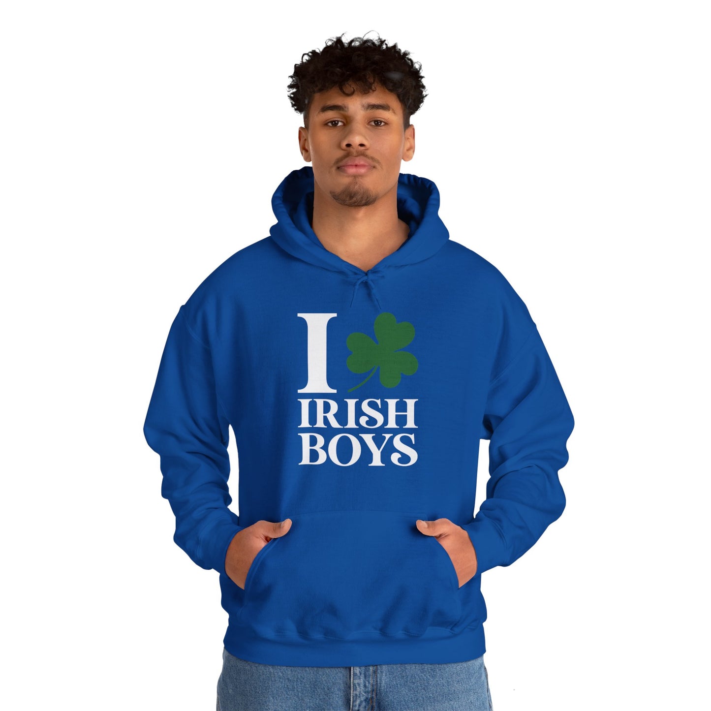 Funny I Love Irish Boys Shamrock St Patricks Day Hoodie For Men Women Hoodie