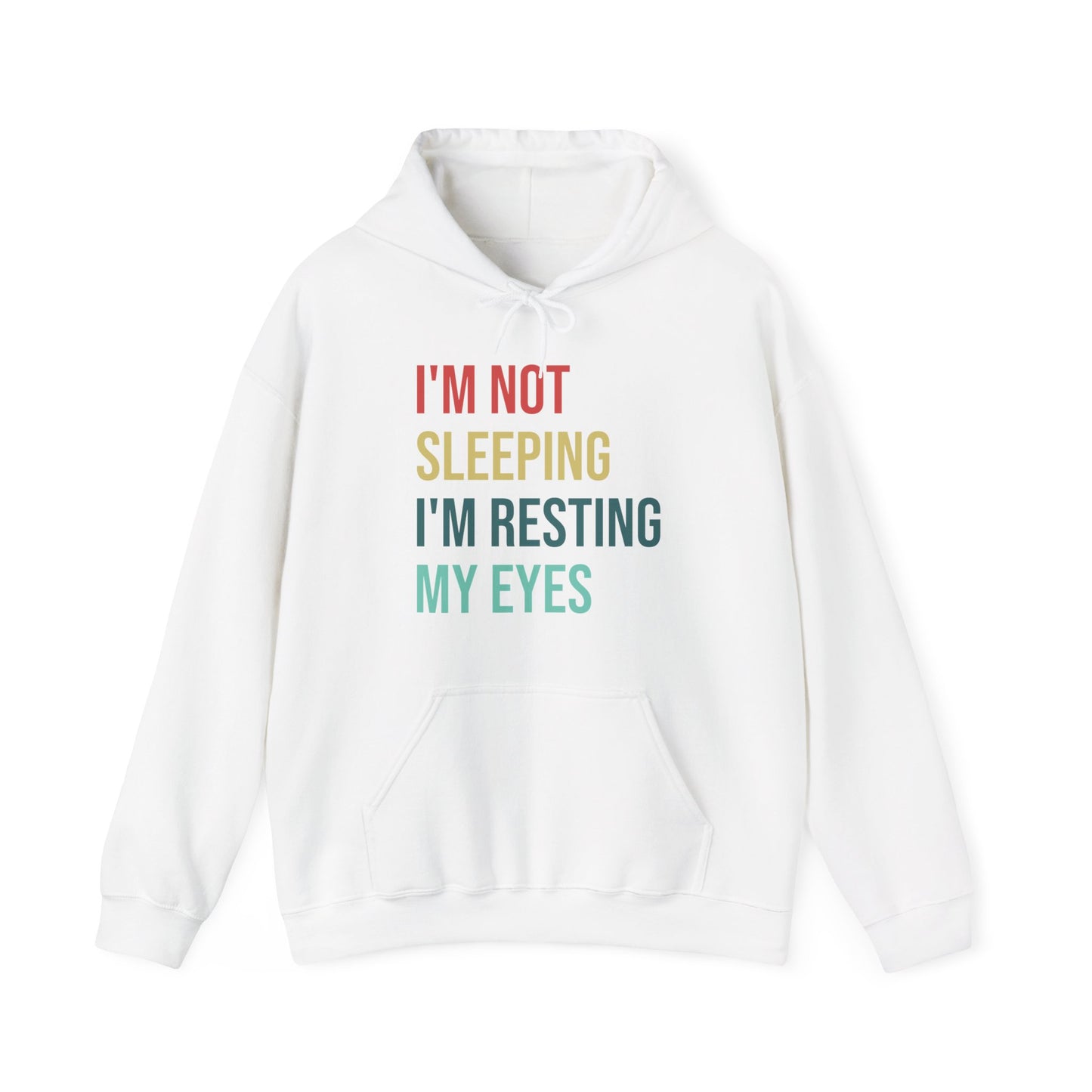 Funny I Am Not Sleeping I'm Resting My Eyes Best Dad Daddy Fathers Day Birthday Hoodie